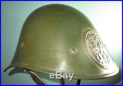 Orig. Dutch 1940 M38R helmet Stahlhelm casque casco elmo Kask WW2