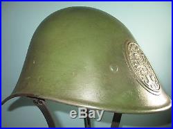 Orig. Dutch M34 helmet Stahlhelm casque casco elmo Kask ivere xx