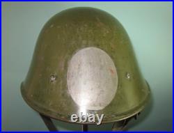 Orig Netherlands Dutch M38 helmet Stahlhelm casque casco elmo WW2 2WK 2GM