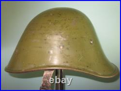 Orig Netherlands Dutch M38 helmet Stahlhelm casque casco elmo WW2 2WK 2GM