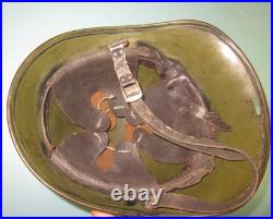 Orig Netherlands Dutch M38 helmet Stahlhelm casque casco elmo WW2 2WK 2GM
