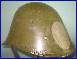 Orig Netherlands Dutch M38 helmet Stahlhelm casque casco elmo WW2 2WK 2GM
