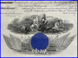 Orig President Franklin Roosevelt Naval Appointment Document 1938 US Navy WW2