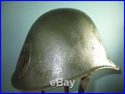 Orig Romanian WW2 helmet restored Stahlhelm casque casco elmo Kask