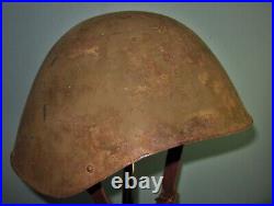 Orig WW2 Greek Greece steel helmet casque stahlhelm casco elmo? Griechisch
