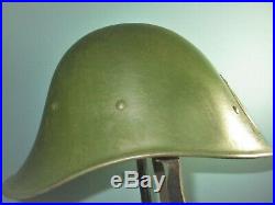 Orig complete M38 Romanian helmet Dutch export WW2 casque stahlhelm casco