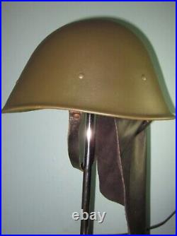 Orig restored Dutch M38 KNIL MILSCO helmet Stahlhelm casque casco elmo WW2 2WK