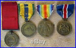 Original 1914 US Navy Medal group named, engraved Good Conduct, Mexican Campaign