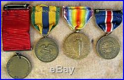 Original 1914 US Navy Medal group named, engraved Good Conduct, Mexican Campaign