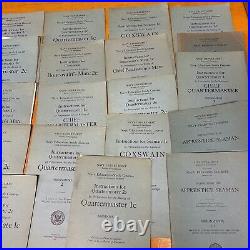 Original 1924 US Navy Education Study Courses Lot of 23 SEAMEN Coxswain ETC WOW