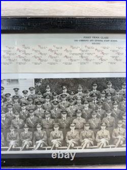 Original 1932-33 Fort Leavenworth Command & General Staff School Panoramic Photo