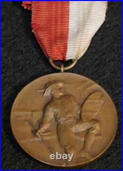 Original 1933 Unknown Weimar German Award Medal Named Inscribed Shooter Hunter