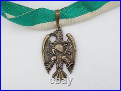 Original Austrian First Republic Heimwehr 1934 Honor Medal Neck Ribbon