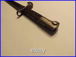 Original BRAZILIAN BAYONET M 1908/34 by SIMSON & CO. SUHI Germany-No Scabbard