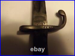 Original BRAZILIAN BAYONET M 1908/34 by SIMSON & CO. SUHI Germany-No Scabbard