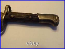 Original BRAZILIAN BAYONET M 1908/34 by SIMSON & CO. SUHI Germany-No Scabbard