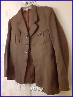 Original Bavarian German gabardine wool jacket dated 1936