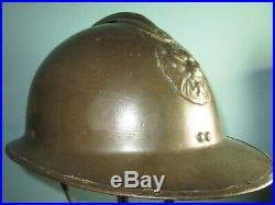 Original Belgian M31 adrian ABBL helmet casque Stahlhelm casco elmo WW xx