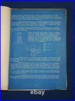 Original Douglas T2D Torpedo Bomber 1926-1927 Erection Inst's Flight Manual Original Douglas T2D Torpedo Bomber 1926-1927 Erection Inst's Flight Manual