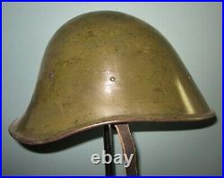 Original Dutch M34 helmet Stahlhelm casque casco elmo WW2