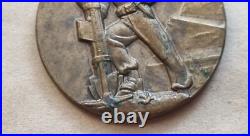 Original Fascist Medal Duce Gruppo Rionale Fascista Dante Rossi Ai Reduci A. O. I