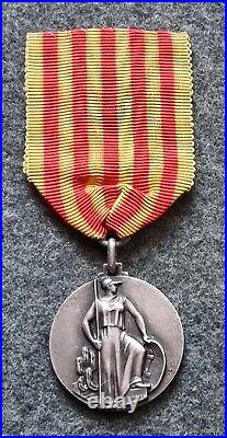 Original Fascist Silver Medal Africa War Comando Superiore Forze Armate A. O. I