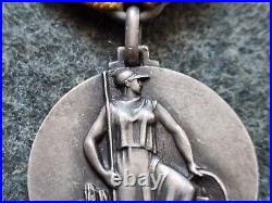 Original Fascist Silver Medal Africa War Comando Superiore Forze Armate A. O. I