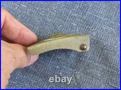 Original German Army Weimar Republic Em/nco Pebbled Belt Buckle 1921-1934 Nice