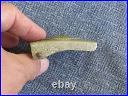 Original German Army Weimar Republic Em/nco Pebbled Belt Buckle 1921-1934 Nice