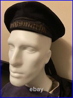 Original German WW2 Kriegsmarine Sailor Uniform Cap Navy Hoffmann