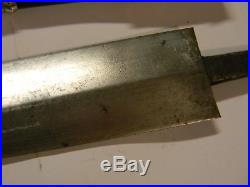 Original German WWII Chained Dagger Scabbard and Blade