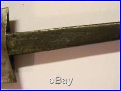 Original German WWII Chained Dagger Scabbard and Blade