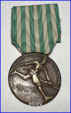 Original Italy Eritrean Army Corps (Askaris) Bronze Medal (ca. 1936) Rare