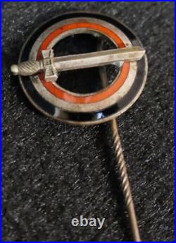 Original Post-WWI 1925 Weimar German Deutsch Nationale Kampfring DNVP Pin RARE