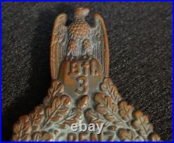 Original Post-WWI German Freikorps Bromberg Badge Polish 1919 Incursion RARE