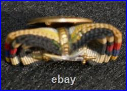 Original Post-WWI German Iron Cross 1922 Colonial Lion Order Boutonniere RARE