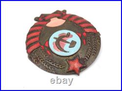 Original Pre-WWII 1936 Soviet Russian Red Army RKM Militia Sleeve Shield