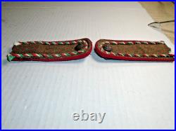 Original Pre-WWII Kingdom of Bulgaria Army Officer Candidate Shoulder Boards