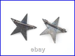 Original Pre-WWII US Army Brigadier General's Rank Star Set