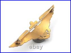 Original Pre-WWII US Navy Naval Aviator Pilot Wings Robbins Co