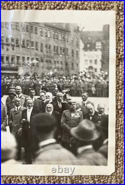 Original! Pre-ww2 German Leader At German Day Nürnberg Sep 2 1923 Photo 1923
