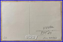 Original! Pre-ww2 German Nat. Soz. Rpt Jan. 27, 1923 Photo Postcard Rppc