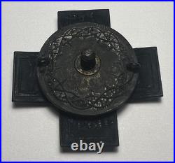 Original Russia 1920 1921 Bizerte Cross Enamel Military Medal Numbered 815 Rare