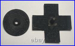 Original Russia 1920 1921 Bizerte Cross Enamel Military Medal Numbered 815 Rare