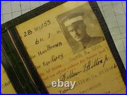Original Scarce Post Wwi 1924 Usas Pilot Certificate In Folder