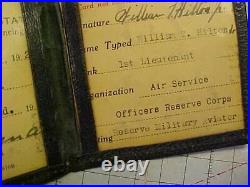 Original Scarce Post Wwi 1924 Usas Pilot Certificate In Folder