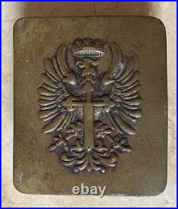 Original! Spain Spanish CIVIL War Spanish Army 1936-39 Brass Belt Buckle