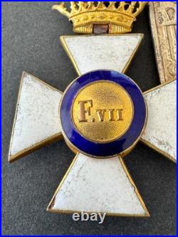 Original Spanish Civil War and Royal and Military Order Medals Grouping