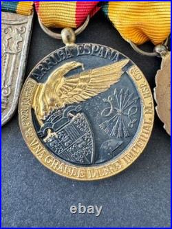 Original Spanish Civil War and Royal and Military Order Medals Grouping