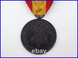 Original Spanish Civil War de la Legion Lot Medal, Patch, & Sterling Badge